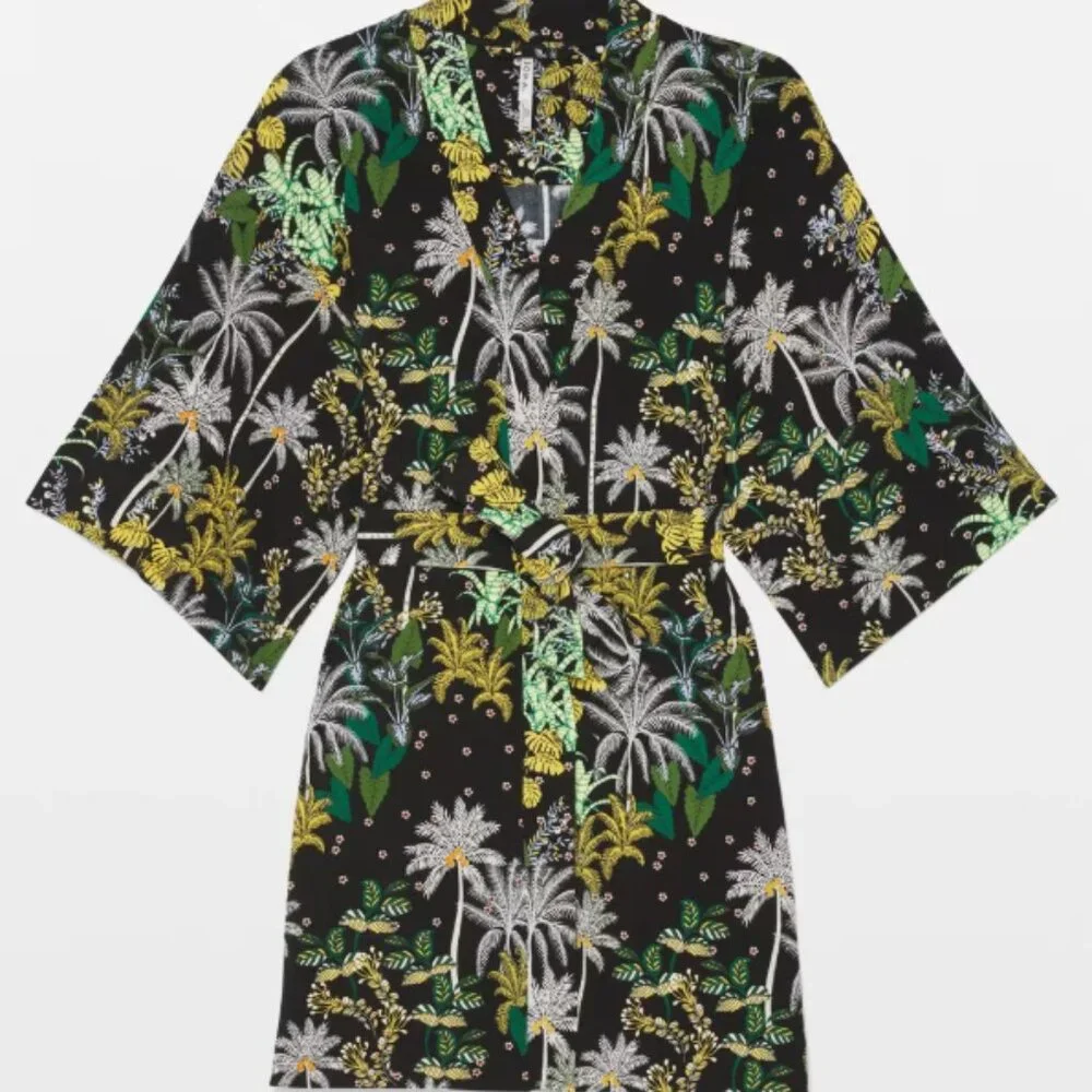 NWT Soma COOL NIGHTS Kimono Short Robe